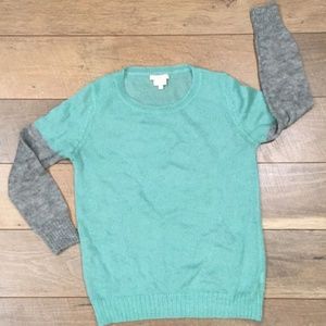 HP 🎉 Leroy & Perry Color-Block Mohair Sweater